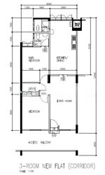 Blk 218 Bedok North Street 1 (Bedok), HDB 3 Rooms #523795151
